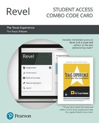 Enlarge image Cover: Revel for the Texas Experience - Pearson