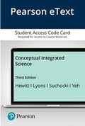 Cover: Conceptual Integrated Science - Pearson