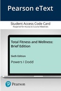 Cover: Total Fitness and Wellness, Brief Edition - Pearson