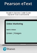 Cover: Global Marketing-- Access Code - Pearson