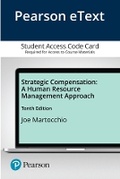 Cover: Strategic Compensation - Pearson
