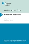 Cover: Mylab Accounting for the Merger - Pearson