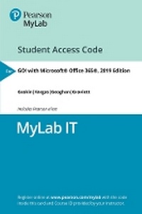 Enlarge image Cover: MyLab IT with Pearson eText Access Code for GO! with Microsoft Office 365, 2019 Edition - Pearson