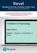 Cover: Revel for Invitation to Psychology -- Combo Access Card - Pearson
