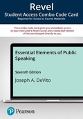Cover: Revel for Essential Elements of Public Speaking -- Combo Access Card - Pearson