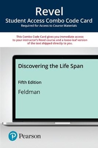 Enlarge image Cover: Revel for Discovering the Life Span -- Combo Access Card - Pearson