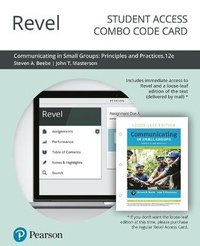 Enlarge image Cover: Communicating in Small Groups - Pearson