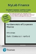 Cover: Mylab Finance with Pearson Etext -- Combo Access Card -- For Fundamentals of Corporate Finance - Pearson