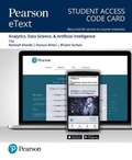 Cover: Analytics, Data Science, & Artificial Intelligence - Pearson