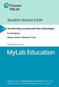 Cover: Mylab Education with Pearson Etext -- Access Card -- For Transforming Learning with New Technologies - Pearson