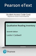 Cover: Qualitative Reading Inventory - Pearson
