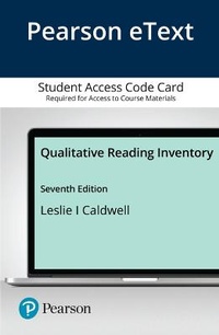Enlarge image Cover: Qualitative Reading Inventory - Pearson