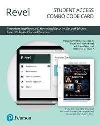 Enlarge image Cover: Revel for Terrorism, Intelligence and Homeland Security - Combo Access Card - Pearson