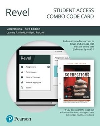 Enlarge image Cover: Revel for Corrections (Justice Series) -- Combo Access Card - Pearson