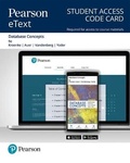 Cover: Database Concepts -- Pearson Etext - Pearson