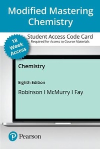 Enlarge image Cover: Modified Mastering Chemistry with Pearson Etext -- Access Card -- For Chemistry (18-Weeks) - Pearson