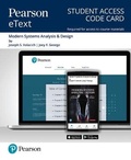 Cover: Modern Systems Analysis and Design -- Pearson Etext - Pearson