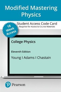 Enlarge image Cover: Modified Mastering Physics with Pearson Etext -- Access Card -- For College Physics (18-Weeks) - Pearson