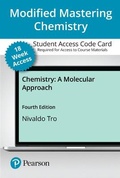 Bild: Modified Mastering Chemistry with Pearson Etext -- Access Card -- For Chemistry - Pearson