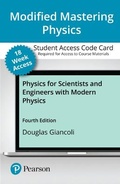 Cover: Modified Mastering Physics with Pearson Etext -- Access Card -- For Physics for Scientists and Engineers with Modern Physics (18-Weeks) - Pearson