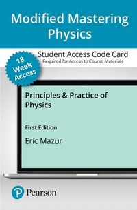 Enlarge image Cover: Modified Mastering Physics with Pearson Etext -- Access Card -- For Principles & Practice of Physics (18-Weeks) - Pearson