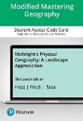 Cover: Modified Mastering Geography with Pearson Etext -- Standalone Access Card -- For McKnight's Physical Geography - Pearson