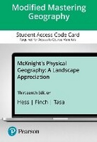 Enlarge image Cover: Modified Mastering Geography with Pearson Etext -- Standalone Access Card -- For McKnight's Physical Geography - Pearson