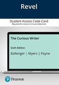 Cover: Revel for the Curious Writer -- Access Card - Pearson