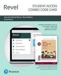 Enlarge image Cover: Revel for How the World Works - Pearson