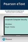 Cover: Corporate Computer Security - Pearson
