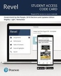 Cover: Revel for Government by the People, 2018 Elections and Updates Edition -- Access Card - Pearson