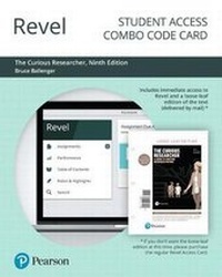 Enlarge image Cover: Revel for the Curious Researcher - Pearson