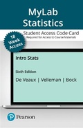 Cover: Mylab Statistics with Pearson Etext for Intro STATS -- 18 Week Access Card - Pearson