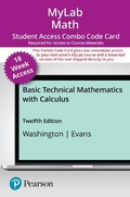 Cover: Mylab Math with Pearson Etext -- 18-Week Combo Access Card -- For Basic Technical Mathematics with Calculus - Pearson