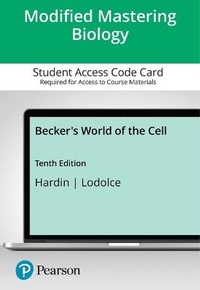 Enlarge image Cover: Modified Masteringbiology with Pearson Etext -- Standalone Access Card -- For Becker's World of the Cell - Pearson