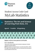 Cover: Mylab Statistics with Pearson Etext -- 18 Week Standalone Access Card -- For Statistics - Pearson