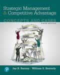 Cover: 2019 Mylab Management with Pearson Etext -- Access Card -- For Strategic Management and Competitive Advantage - Pearson