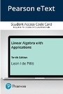 Cover: Linear Algebra with Applications - Pearson