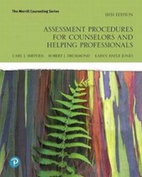 Enlarge image Cover: Assessment Procedures for Counselors and Helping Professionals Plus Mylab Counseling with Enhanced Pearson Etext -- Access Card Package - Pearson