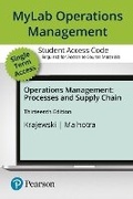 Cover: Mylab Operations Management with Pearson Etext -- Access Card -- For Operations Management - Pearson