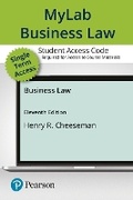 Cover: Mylab Business Law with Pearson Etext -- Access Card -- For Business Law - Pearson