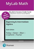 Cover: Mylab Math with Pearson Etext -- Access Card -- For Beginning & Intermediate Algebra (18-Weeks) - Pearson