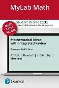 Cover: MyLab Math with Pearson eText Access Code (24 Months) for Mathematical Ideas - Pearson