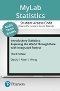 Cover: MyLab Statistics with Pearson eText Access Code (24 Months) for Introductory Statistics - Pearson