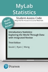 Enlarge image Cover: MyLab Statistics with Pearson eText Access Code (24 Months) for Introductory Statistics - Pearson