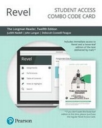 Enlarge image Cover: Revel for the Longman Reader -- Combo Access Card - Pearson