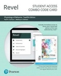 Cover: Revel for Physiology of Behavior -- Combo Access Card - Pearson