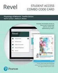 Enlarge image Cover: Revel for Physiology of Behavior -- Combo Access Card - Pearson