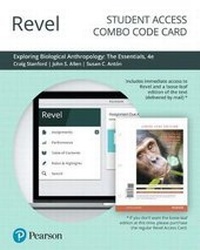 Enlarge image Cover: Revel for Exploring Biological Anthropology - Pearson