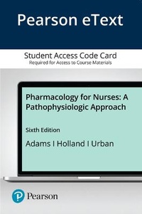 Enlarge image Cover: Pharmacology for Nurses - Pearson